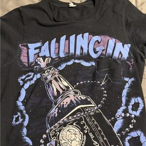 2010s falling in reverse band tee